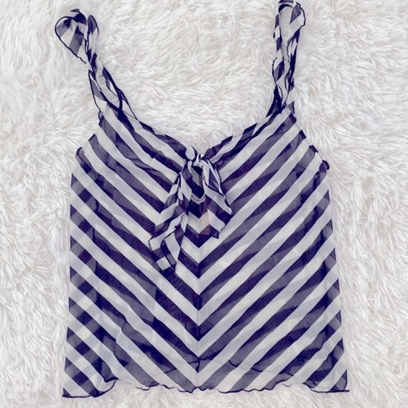 NWT Vintage Victoria’s Secret sheer mesh cami & panty set - Picture 7 of 9